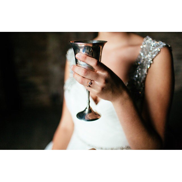 Another ring for another lovely bride. photo by @christinakarst styling by @perfectlytay #emilytriplettjewelry #modernjewelry