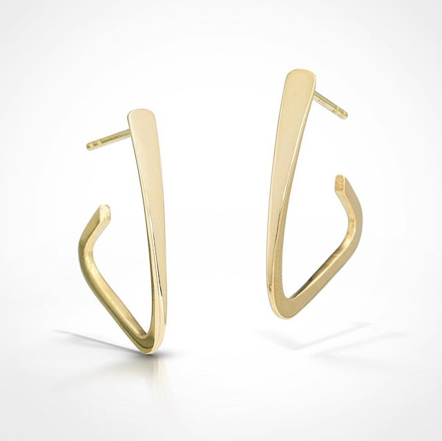 Tryst Earrings // 14k gold